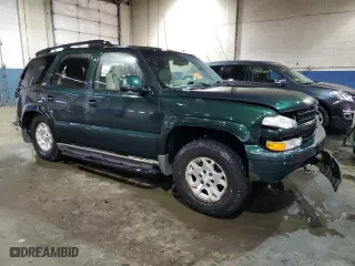 2002 Chevrolet Tahoe LS with VIN 1GNEK13Z22R169247, listed as a Copart auction lot 51271545 with 0 mi miles and Clean Title. Bid and sale history available at carsss.com. Image 4.