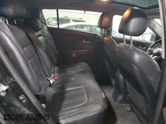 2011 Kia Sportage SX with VIN KNDPCCA69B7114437, listed as a Copart auction lot 44776805 with 221,806 mi miles and Salvage Title. Bid and sale history available at carsss.com. Image 11.