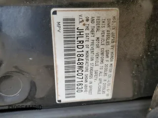 1998 Honda CR-V LX with VIN JHLRD1848WC071630, listed as a Copart auction lot 78321744 with 243,396 mi miles and Salvage Title. Bid and sale history available at carsss.com. Image 15.