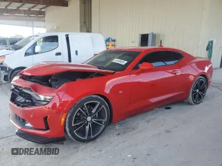 2021 Chevrolet Camaro 1LT with VIN 1G1FB1RS9M0123471, listed as a Copart auction lot 56180435 with 24,703 mi miles and Salvage title. Bid and sale history available at DreamBid. Image 1.