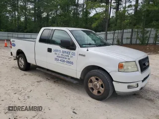 2004 Ford F-150 STX with VIN 1FTRX12W34NA58509, listed as a Copart auction lot 59686855 with 110,777 mi miles and Salvage title. Bid and sale history available at DreamBid. Image 4.