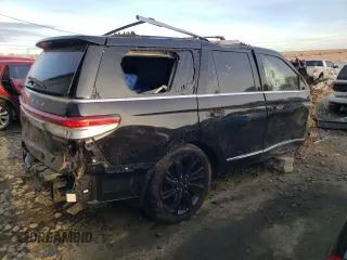 2024 Lincoln Navigator Reserve z VIN 5LMJJ2LG3REL05460, wystawiony jako Copart lot #42491435 z przebiegiem Nie podano mil oraz Szkoda całkowita • Salvage title. Historia ofert i sprzedaży dostępna na DreamBid. Obrazek 3.