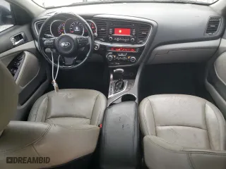 2014 Kia Optima EX with VIN 5XXGN4A77EG328301, listed as a Copart auction lot 43441085 with 203,747 mi miles and Salvage Title. Bid and sale history available at carsss.com. Image 8.