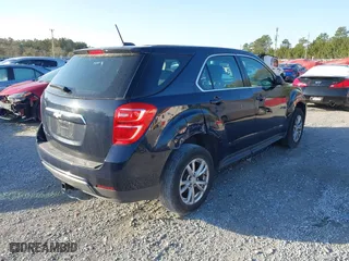 2017 Chevrolet Equinox LS with VIN 2GNFLEEK8H6110930, listed as a IAAI auction lot 41806644 with 150,573 mi miles. Bid and sale history available at carsss.com. Image 4.