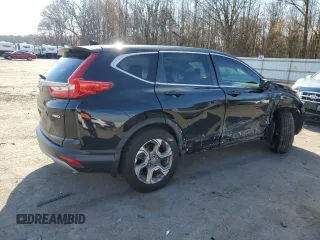 2019 Honda CR-V EX with VIN 7FARW2H57KE027769, listed as a Copart auction lot 83224734 with 47,360 mi miles and Salvage Title. Bid and sale history available at carsss.com. Image 3.
