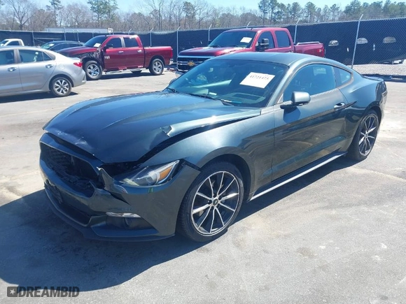 2016 Ford Mustang EcoBoost with VIN 1FA6P8TH5G5276506, listed as a IAAI auction lot 41721475 with NaN miles. Bid and sale history available at carsss.com. Image 2.