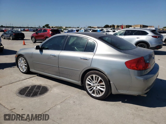 2006 Infiniti G35 with VIN JNKCV51EX6M518347, listed as a Copart auction lot 72001394 with 242,188 mi miles and Salvage Title. Bid and sale history available at DreamBid. Image 2.