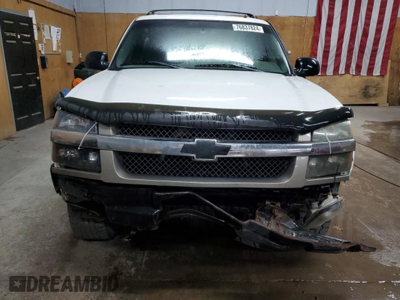 2002 Chevrolet Avalanche with VIN 3GNEK13TX2G288577, listed as a Copart auction lot 76837824 with 209,149 mi miles and Clean Title. Bid and sale history available at DreamBid. Image 5.
