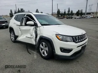 2018 Jeep Compass Latitude with VIN 3C4NJDBB6JT481739, listed as a Copart auction lot 58528565 with 97,788 mi miles and Salvage title. Bid and sale history available at DreamBid. Image 14.