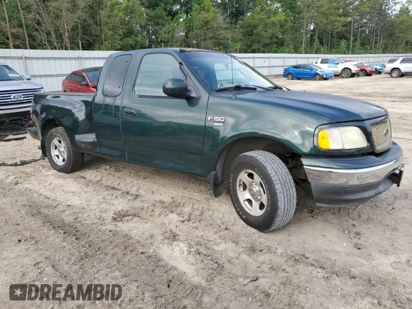2003 Ford F-150 XL with VIN 1FTRX07WX3KB99581, listed as a Copart auction lot 56907765 with 232,597 mi miles and Salvage title. Bid and sale history available at DreamBid. Image 4.