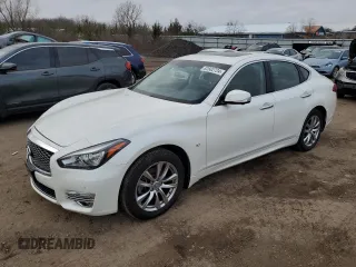 2018 Infiniti Q70 Luxe с VIN JN1BY1AR4JM220646, выставлен на аукционе Copart как лот 82602724 с пробегом 107 828 миль миль и Списание • Salvage title. История ставок и продаж доступна на DreamBid. Изображение 1.
