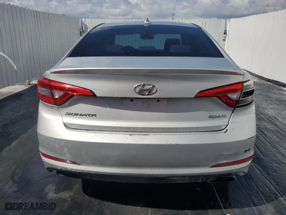 2016 Hyundai Sonata 2.4L Sport with VIN 5NPE34AF2GH434182, listed as a Copart auction lot 44385005 with 106,406 mi miles and Clean Title. Bid and sale history available at carsss.com. Image 6.
