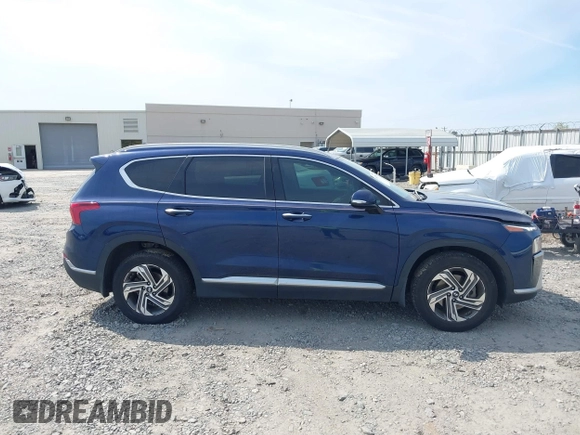 2021 Hyundai Santa Fe SEL with VIN 5NMS64AJ8MH342985, listed as a IAAI auction lot 41907716 with 101,472 mi miles. Bid and sale history available at carsss.com. Image 13.
