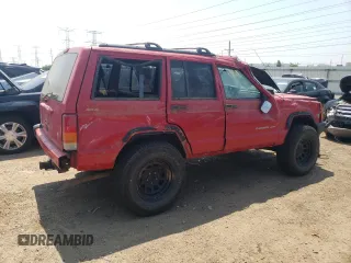 1999 Jeep Cherokee Sport z VIN 1J4FF68SXXL662401, wystawiony jako Copart lot #59698565 z przebiegiem Nie podano mil oraz Szkoda całkowita • Salvage title. Historia ofert i sprzedaży dostępna na DreamBid. Obrazek 3.