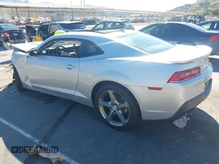 2014 Chevrolet Camaro LT with VIN 2G1FC1E32E9321893, listed as a IAAI auction lot 41871624 with 42,273 mi miles. Bid and sale history available at carsss.com. Image 3.