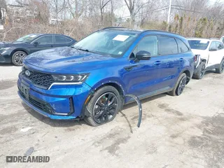 2021 Kia Sorento SX with VIN 5XYRK4LF1MG073547, listed as a IAAI auction lot 41771730 with 66,689 mi miles. Bid and sale history available at carsss.com. Image 2.