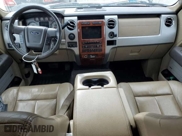 2009 Ford F-150 XL with VIN 1FTPW14V59KC74112, listed as a Copart auction lot 63121455 with 171,637 mi miles and Salvage title. Bid and sale history available at DreamBid. Image 8.