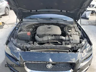 2017 Jaguar XE 25t with VIN SAJAR4BG7HA977736, listed as a Copart auction lot 48751375 with 121,674 mi miles and Salvage Title. Bid and sale history available at carsss.com. Image 11.
