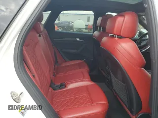 2020 Audi SQ5 Premium Plus with VIN WA1B4AFY3L2056419, listed as a Copart auction lot 55294295 with 51,490 mi miles and Salvage title. Bid and sale history available at DreamBid. Image 10.