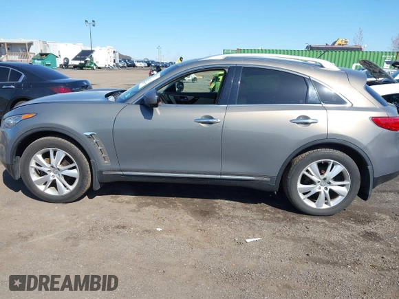 2012 Infiniti FX with VIN JN8AS1MWXCM156244, listed as a IAAI auction lot 41985306 with 107,039 mi miles and . Bid and sale history available at DreamBid. Image 14.