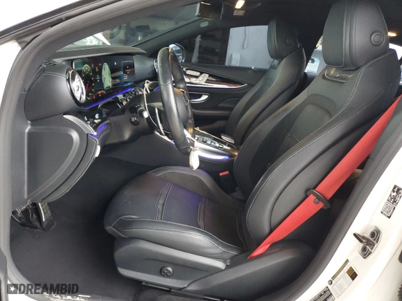 2022 Mercedes-Benz AMG GT with VIN W1K7X5KB6NA046557, listed as a Copart auction lot 74212824 with 28,327 mi miles and Non Repairable. Bid and sale history available at carsss.com. Image 7.