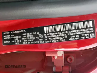 2022 Alfa Romeo Stelvio Veloce z VIN ZASPAKBNXN7D24109, wystawiony jako Copart lot #61717184 z przebiegiem 9 095 mil mil oraz Szkoda całkowita • Salvage title. Historia ofert i sprzedaży dostępna na DreamBid. Obrazek 12.