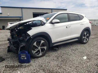 2018 Hyundai Tucson Sport z VIN KM8J33AL6JU735948, wystawiony jako Copart lot #56232395 z przebiegiem 126 878 mil mil oraz Czysty tytuł • Clean title. Historia ofert i sprzedaży dostępna na DreamBid. Obrazek 1.