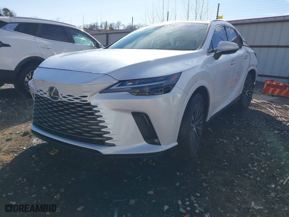 2023 Lexus RX with VIN 2T2BAMCA3PC034589, listed as a IAAI auction lot 41386505 with 16,161 mi miles. Bid and sale history available at carsss.com. Image 20.