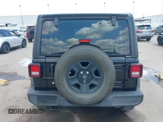 2019 Jeep Wrangler Unlimited Sport S with VIN 1C4HJXDG9KW653488, listed as a IAAI auction lot 42275297 with Not provided miles and . Bid and sale history available at DreamBid. Image 16.