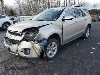 2012 Chevrolet Equinox LTZ with VIN 2GNFLGE54C6198597, listed as a Copart auction lot 87184144 with 164,053 mi miles and Salvage Title. Bid and sale history available at carsss.com. Image 1.