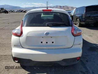 2015 Nissan Juke SV with VIN JN8AF5MVXFT563820, listed as a Copart auction lot 56434305 with 103,265 mi miles and Salvage title. Bid and sale history available at DreamBid. Image 6.