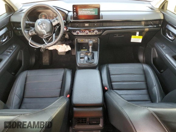 2025 Honda CR-V EX-L with VIN 7FARS4H71SE004917, listed as a Copart auction lot 51685505 with 36,403 mi miles and Salvage Title. Bid and sale history available at DreamBid. Image 8.