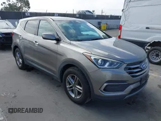 2018 Hyundai Santa Fe 2.4L with VIN 5NMZT3LB4JH069868, listed as a IAAI auction lot 42675555 with 142,612 mi miles and . Bid and sale history available at DreamBid. Image 1.