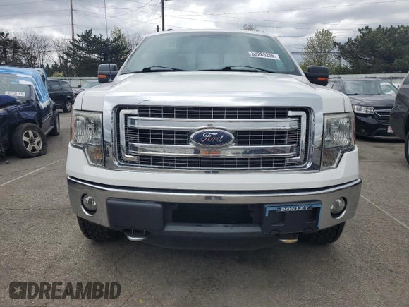2013 Ford F-150 XL with VIN 1FTFX1ET4DFD31973, listed as a Copart auction lot 53285255 with 201,594 mi miles and Clean title. Bid and sale history available at DreamBid. Image 5.