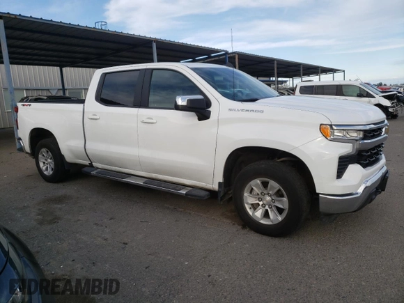 2023 Chevrolet Silverado 1500 LT with VIN 3GCUDDED0PG345351, listed as a Copart auction lot 47792515 with 42,411 mi miles and Salvage Title. Bid and sale history available at carsss.com. Image 4.