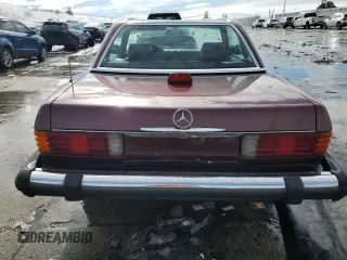 1986 Mercedes-Benz 560 SL with VIN WDBBA48D5GA051128, listed as a Copart auction lot 79873374 with 119,909 mi miles and Clean Title. Bid and sale history available at carsss.com. Image 6.