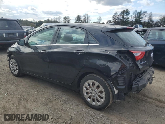 2017 Hyundai Elantra GT with VIN KMHD35LH1HU359011, listed as a Copart auction lot 76023624 with 67,505 mi miles and Salvage Title. Bid and sale history available at carsss.com. Image 2.