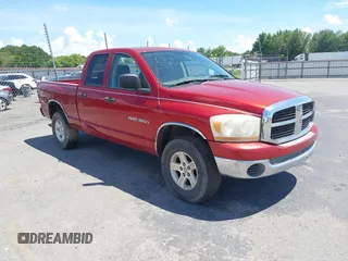 2006 Dodge 1500 SLT with VIN 1D7HU18N56S605051, listed as a IAAI auction lot 42628122 with 203,733 mi miles and . Bid and sale history available at DreamBid. Image 1.