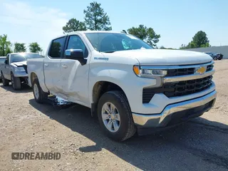2025 Chevrolet Silverado 1500 LT with VIN 1GCPACED0SZ120243, listed as a IAAI auction lot 42149356 with 12,407 mi miles. Bid and sale history available at carsss.com. Image 1.