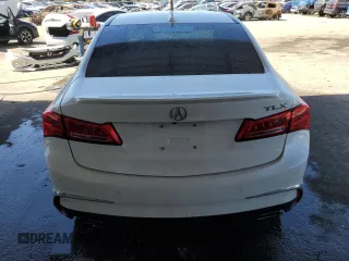 2018 Acura TLX Advance with VIN 19UUB2F72JA008609, listed as a Copart auction lot 50388435 with 113,389 mi miles and Salvage Title. Bid and sale history available at carsss.com. Image 6.