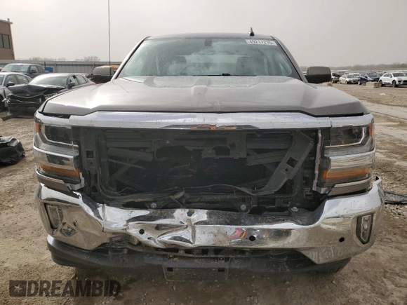 2017 Chevrolet Silverado 1500 LT with VIN 3GCUKREHXHG286476, listed as a Copart auction lot 49217215 with 109,422 mi miles and Salvage Title. Bid and sale history available at DreamBid. Image 5.