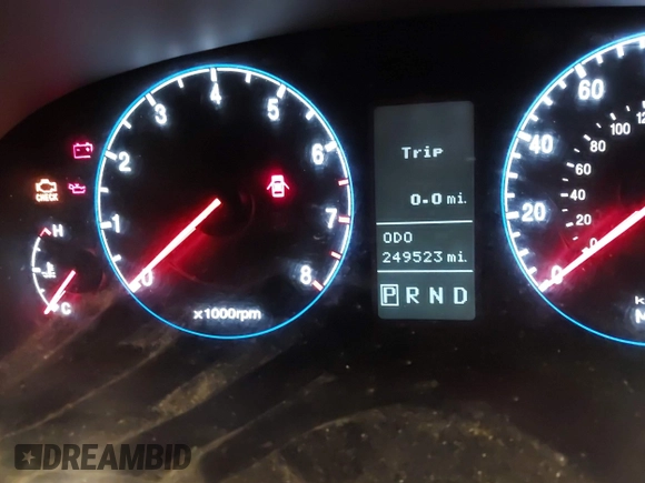 2007 Hyundai Azera SE with VIN KMHFC46F07A243229, listed as a IAAI auction lot 41261394 with 249,523 mi miles and . Bid and sale history available at DreamBid. Image 7.