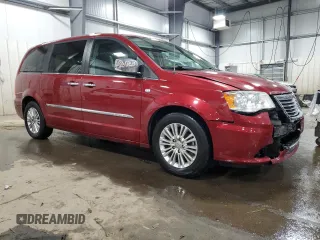 2014 Chrysler Town & Country Touring-L with VIN 2C4RC1CG3ER363922, listed as a Copart auction lot 88525385 with 164,138 mi miles and Salvage Title. Bid and sale history available at carsss.com. Image 4.