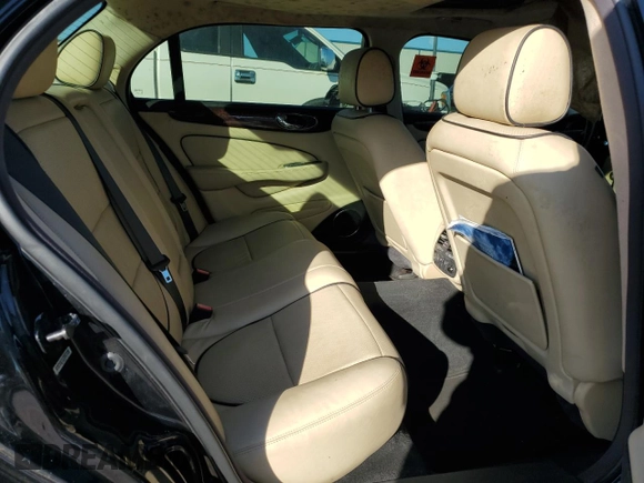 2008 Jaguar XJ with VIN SAJWA79B98SH29042, listed as a Copart auction lot 43599575 with Not Provided miles and Salvage Title. Bid and sale history available at carsss.com. Image 10.