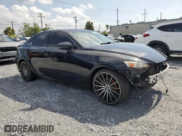 2015 Lexus IS 250 z VIN JTHBF1D29F5072852, wystawiony jako Copart lot #59320505 z przebiegiem Nie podano mil oraz Szkoda całkowita • Salvage title. Historia ofert i sprzedaży dostępna na DreamBid. Obrazek 4.
