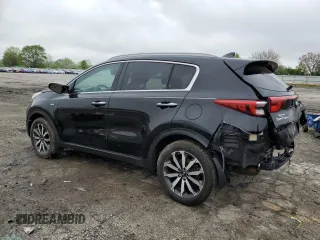 2017 Kia Sportage EX with VIN KNDPNCAC7H7151575, listed as a Copart auction lot 55811405 with 185,728 mi miles and Salvage title. Bid and sale history available at DreamBid. Image 2.