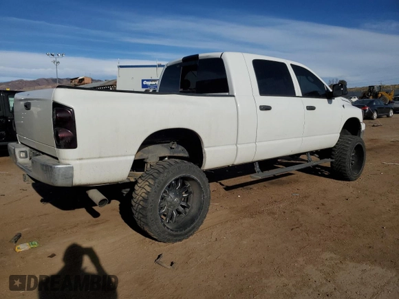 2008 Dodge 1500 SLT with VIN 3D7KS19D68G211036, listed as a Copart auction lot 50255955 with 90,118 mi miles and Salvage Title. Bid and sale history available at DreamBid. Image 3.