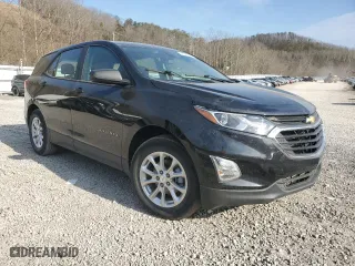 2021 Chevrolet Equinox LS with VIN 2GNAXHEV2M6160226, listed as a Copart auction lot 47630795 with 0 mi miles and Salvage Title. Bid and sale history available at carsss.com. Image 4.