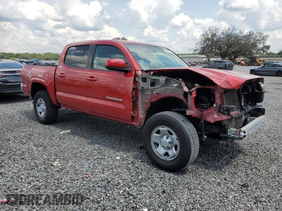 2022 Toyota Tacoma SR with VIN 3TYAX5GN5NT050626, listed as a Copart auction lot 60263535 with 40,950 mi miles and Salvage title. Bid and sale history available at DreamBid. Image 4.