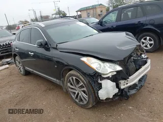 2016 Infiniti QX50 with VIN JN1BJ0RP0GM233873, listed as a IAAI auction lot 41508977 with 82,664 mi miles. Bid and sale history available at carsss.com. Image 1.